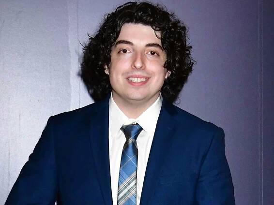 Nick Wolfhard arrives at the Crunchyroll Anime Awards Red Carpet on March 4, 2023 in Tokyo, Japan. 