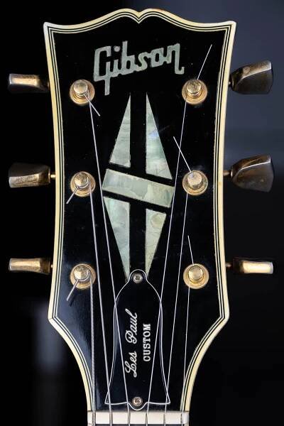 Gibson Les Paul Custom 1972 Ebony 633999 – Gilded Guitars