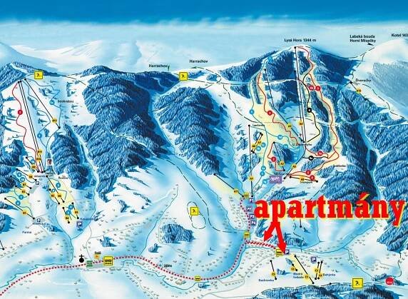 Apartmán pro 4 osoby