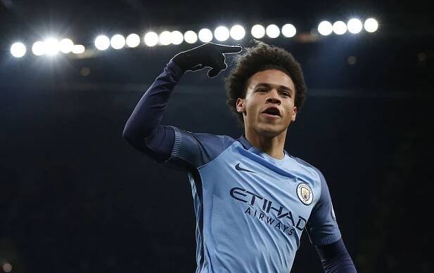 Záložník Manchesteru City Leroy Sané