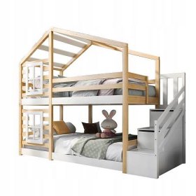 Půdní postel 90x200 cm, patrová postel se | Kaufland.cz