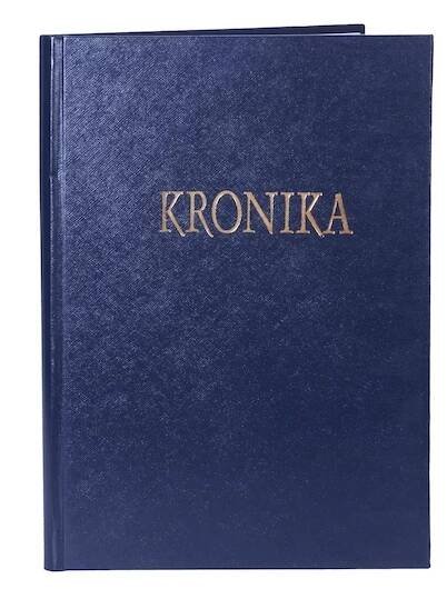 HOSPA 989152 kronika imitace kůže A4 200 listů čistá