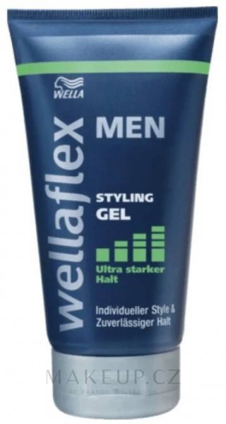 Wella Wellaflex Men Styling Gel - Stylingový gel se silnou fixací pro pánské vlasy
