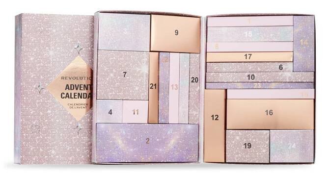 Makeup Revolution Xmass 2024 Advent Calendar adventní kalendář