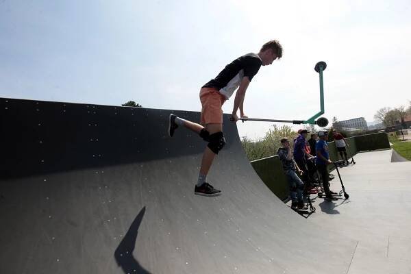 Kroměřížský skatepark patří v rámci Česka mezi nejlepší. Podívejte se