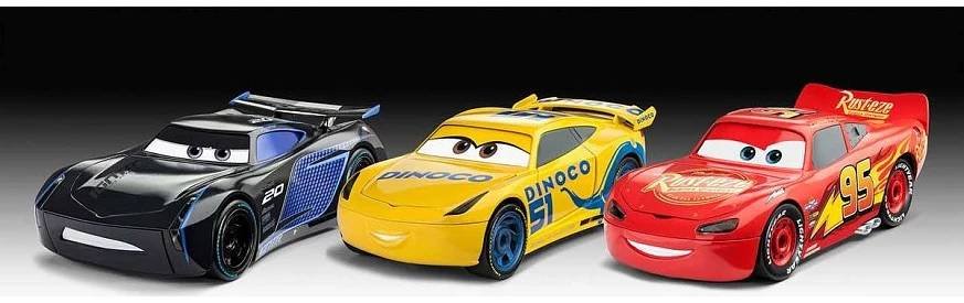 Revell Junior Kit auto Cars 3 Blesk McQueen světelné a zvukové efekty 1:20 | 4KIDS.cz ★