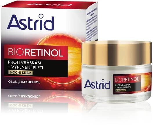 Krém ASTRID Bioretinol proti vráskám noční 50 ml