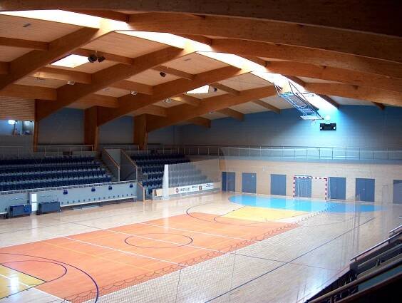 Sportovní hala Jindřichův Hradec | Statika - Jihočeská stavebně konstrukční kancelář s.r.o.
