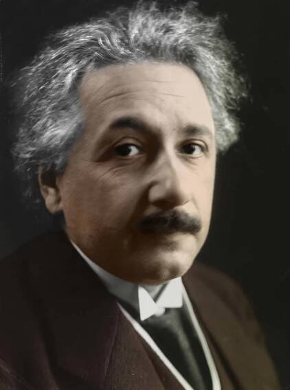 Nice wallpapers Albert Einstein 3660x4926px