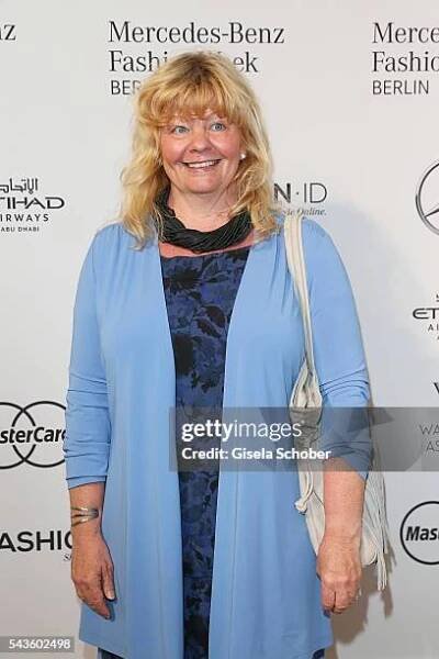 Inger Nilsson attends the Minx by Eva Lutz show during the Mercedes-Benz Fashion Week Berlin Spring/Summer 2017 at Erika Hess Eisstadion on June 29,...