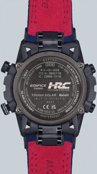 CASIO ECB-2000HR-1AER Edifice Sospensione Honda Racing Collaboration