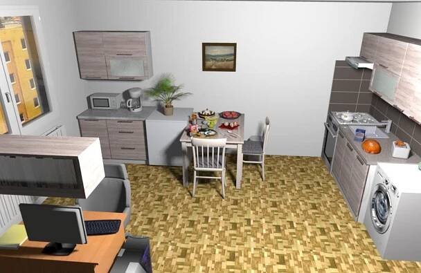3D vizualizace - Opava - Šikovný zedník - zednické, malířské a obkladačské práce