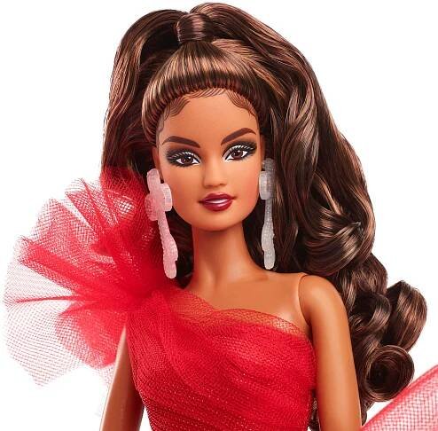 Customer Reviews: Barbie Signature 2024 Holiday Collectible Doll Light Brown Hair HRM67 - Best Buy