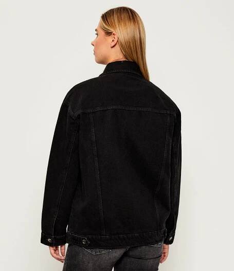 Džínová bunda FANTAS Liu Jo | černá Oversize fit UF5196 D0280