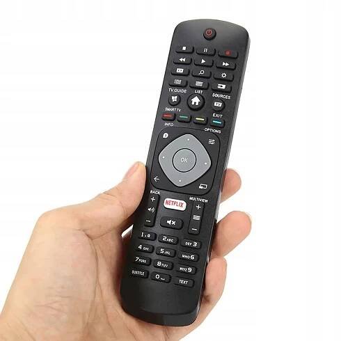 UNIVERZÁLNÍ DÁLKOVÝ OVLADAČ PRO PHILIPS CHYTRÉ TV NETFLIX Kód výrobce RM-L1285