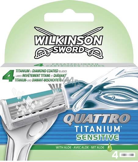 Wilkinson Quattro Titanium náhrady 4ks