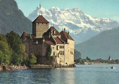 Chillon, hrad (Švýcarsko) – prošlá poštou