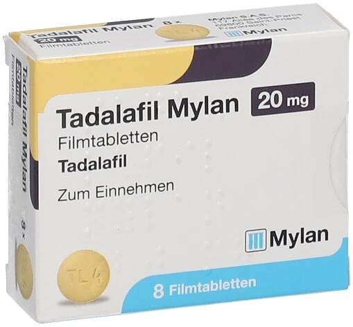 Tadalafil mylan 20 mg cena