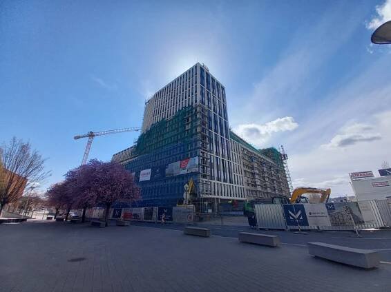 PRŮBĚH VÝSTAVBY – Palác Trnitá
