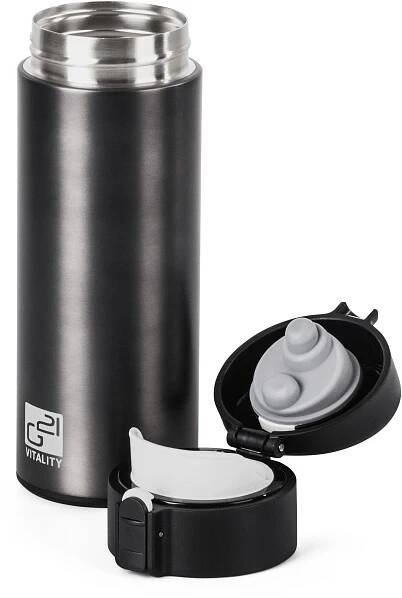 G21 Termoláhev na pití, 350 ml, ocelově šedá