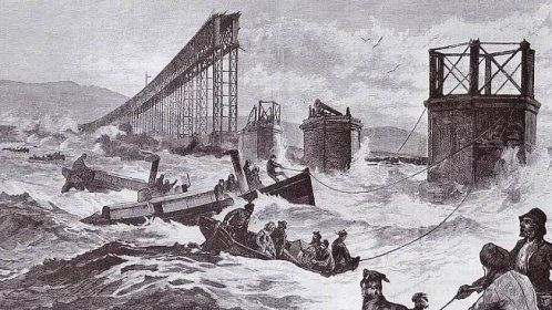 Zhroucení svého času nejdelšího mostu světa si vyžádalo desítky obětí