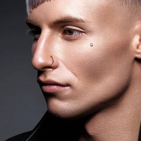 Kompletní microdermal piercing TITAN, 1,6mm | Šperky4U.eu 
