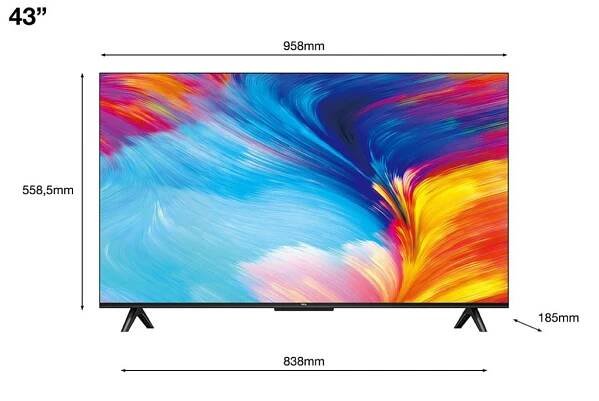 Televize TCL 43P635
