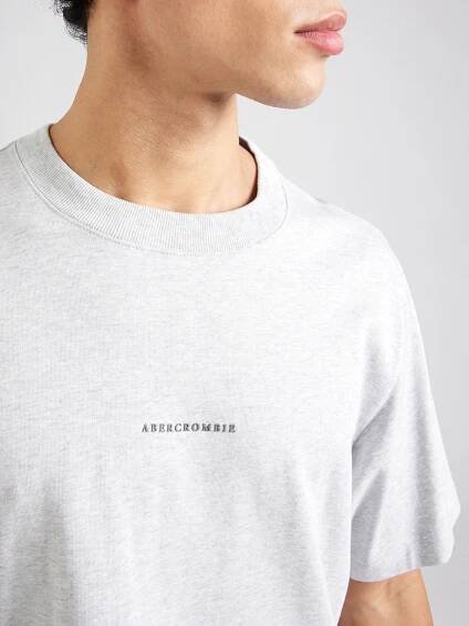 Abercrombie & Fitch Tričko – šedá