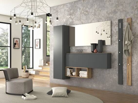 WANDSPIEGEL 136/64/3 cm    - Design, Glas (136/64/3cm) - Moderano