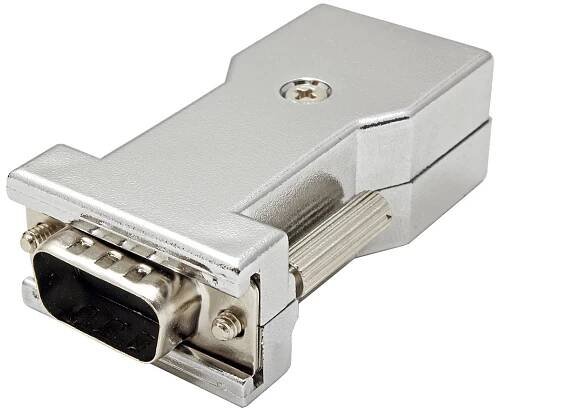 Redukce MD9-RJ45, stříbrná