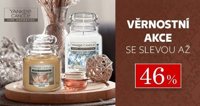 Yankee Candle - Věrnostní akce se slevou až 46 %