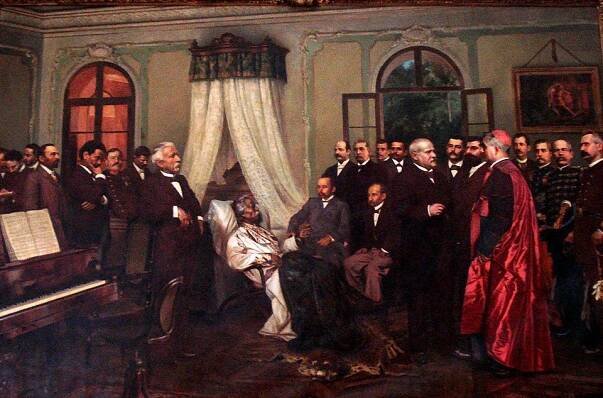 Last days of Carlos Gomes.