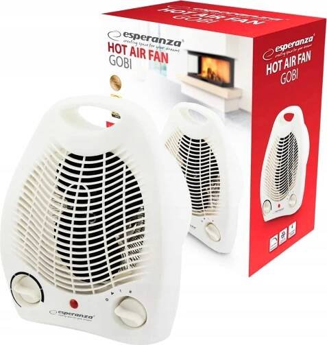 Esperanza EHH001 elektrický ohřívač prostoru Indoor White 2000 W