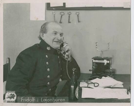 Joel Jansson - Fridolf i lejonkulan - Fotosky