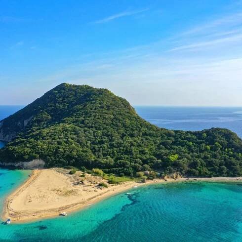 Zakynthos: Půldenní výlet na Želví ostrov a do jeskyní Keri