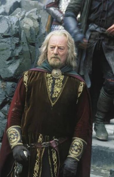 FOTO: Bernard Hill ztvárnil v Pánovi prstenů krále Théodona. – stránka 7