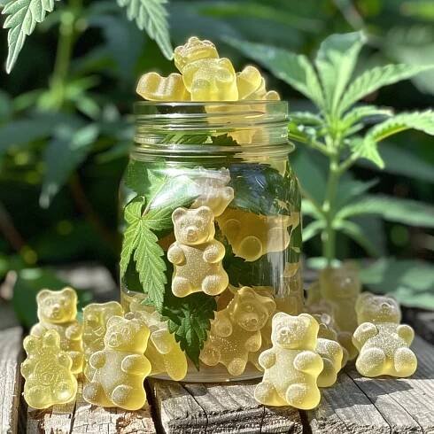 CBD gumoví medvídci