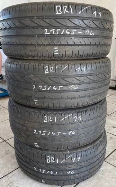Bridgestone Turanza ER300 215/45 R16 86H - Pneucentrum Bílina