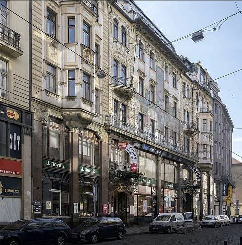 Pronájem komerčních prostor 2.820 m2 v Praze 1 - Nové Město, ul. Vodičkova