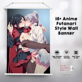 ADP Romantic Bang with A Heiress 18+ Futanari Style Premium Mature Wall Banner ERO-FB-003