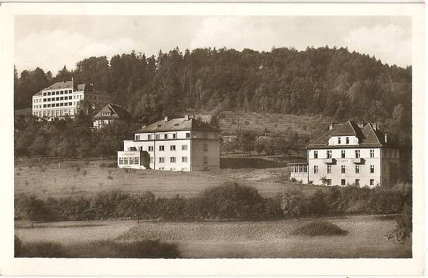 TEPLICE NAD BEČVOU - lázně - Přerov - Pohlednice místopis