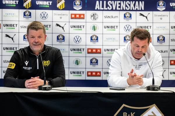 Presskonferens BK Häcken – Mjällby AIF