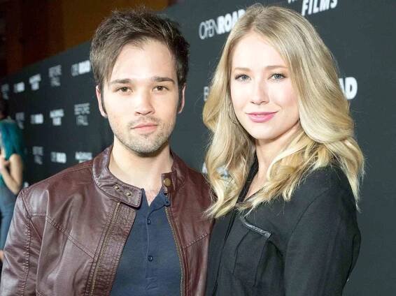 Nathan Kress and London Elise Kress attend the Premiere Of Open Road Films' 