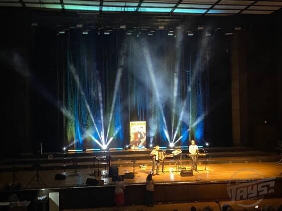 Osvetlenie koncertu - Teplice (11.10.2021) - Delt-Jays