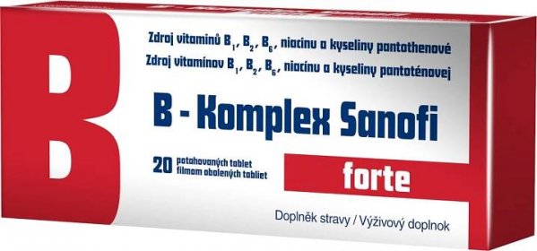 B-Komplex forte Sanofi 20 tablet