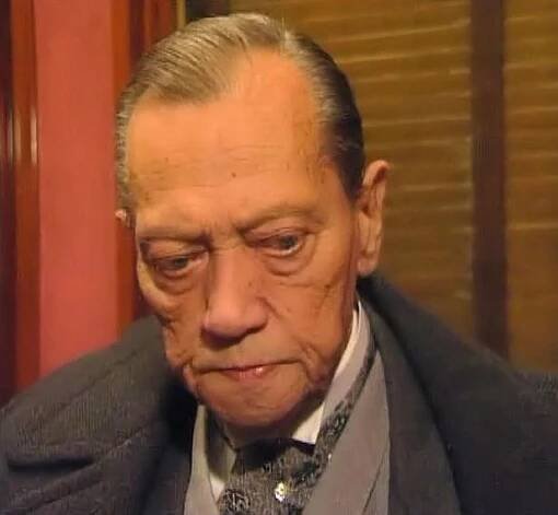 Rudolf Hrušínský ve filmu Noc rozhodnutí (1993, režie Pavel Háša)