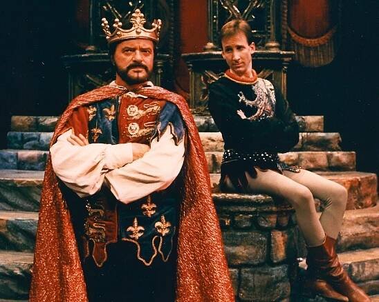 Robert Goulet & Kenny Boys in Camelot