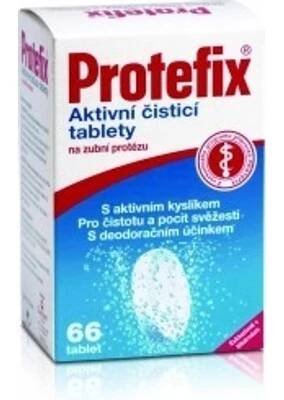 Protefix aktivní čistící tablety na zubní protézu 66 tablet