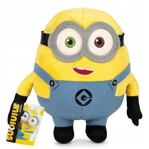 Mimoni ORIGINÁLNÍ PLYŠÁK BOB Mimoň 18 CM PLYŠÁK PLYŠOVÝ MAZLÍČEK PŘÍTULNÍČEK