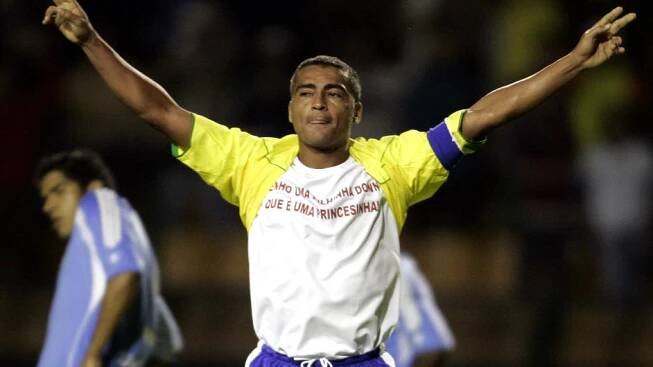 Romário jako kapitán Brazílie